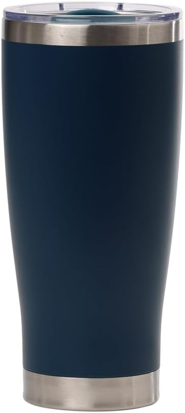 Key West Premium 24oz Stainless Steel Tumbler – Double Wall Vacuum Insulated Travel Mug, Leak-Proof Slider Lid, Hot & Cold Drink Container, BPA-Free with Anti-Slip Base