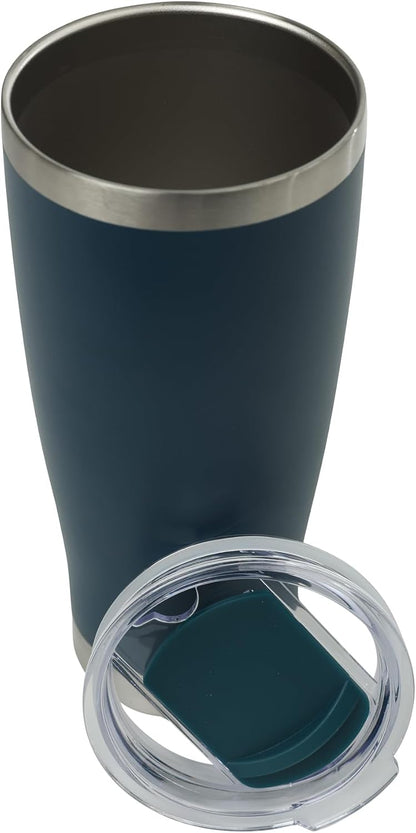 Key West Premium 24oz Stainless Steel Tumbler – Double Wall Vacuum Insulated Travel Mug, Leak-Proof Slider Lid, Hot & Cold Drink Container, BPA-Free with Anti-Slip Base
