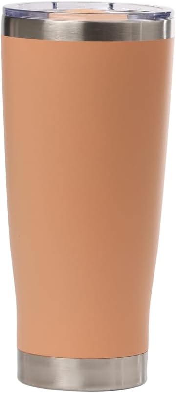 Key West Premium 24oz Stainless Steel Tumbler – Double Wall Vacuum Insulated Travel Mug, Leak-Proof Slider Lid, Hot & Cold Drink Container, BPA-Free with Anti-Slip Base