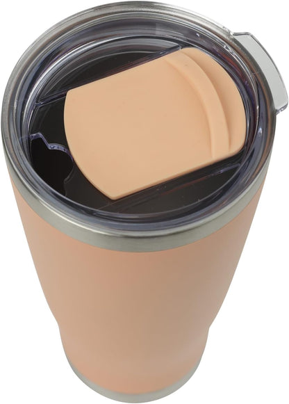 Key West Premium 24oz Stainless Steel Tumbler – Double Wall Vacuum Insulated Travel Mug, Leak-Proof Slider Lid, Hot & Cold Drink Container, BPA-Free with Anti-Slip Base