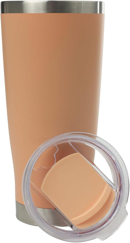 Key West Premium 24oz Stainless Steel Tumbler – Double Wall Vacuum Insulated Travel Mug, Leak-Proof Slider Lid, Hot & Cold Drink Container, BPA-Free with Anti-Slip Base