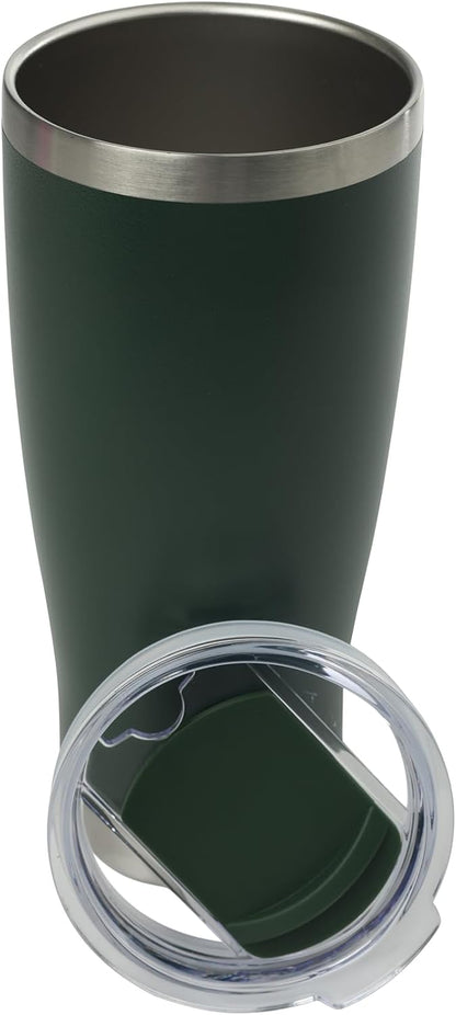 Key West Premium 24oz Stainless Steel Tumbler – Double Wall Vacuum Insulated Travel Mug, Leak-Proof Slider Lid, Hot & Cold Drink Container, BPA-Free with Anti-Slip Base