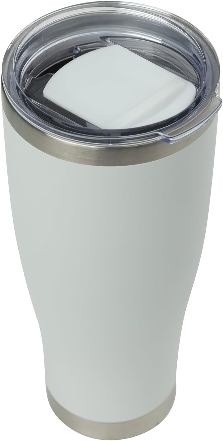 Key West Premium 24oz Stainless Steel Tumbler – Double Wall Vacuum Insulated Travel Mug, Leak-Proof Slider Lid, Hot & Cold Drink Container, BPA-Free with Anti-Slip Base