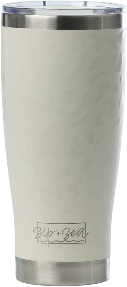 Key West Premium 24oz Stainless Steel Tumbler – Double Wall Vacuum Insulated Travel Mug, Leak-Proof Slider Lid, Hot & Cold Drink Container, BPA-Free with Anti-Slip Base