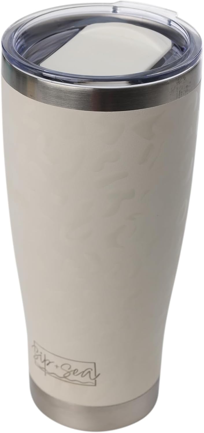 Key West Premium 24oz Stainless Steel Tumbler – Double Wall Vacuum Insulated Travel Mug, Leak-Proof Slider Lid, Hot & Cold Drink Container, BPA-Free with Anti-Slip Base