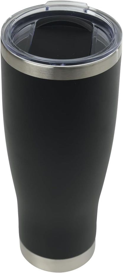 Key West Premium 24oz Stainless Steel Tumbler – Double Wall Vacuum Insulated Travel Mug, Leak-Proof Slider Lid, Hot & Cold Drink Container, BPA-Free with Anti-Slip Base