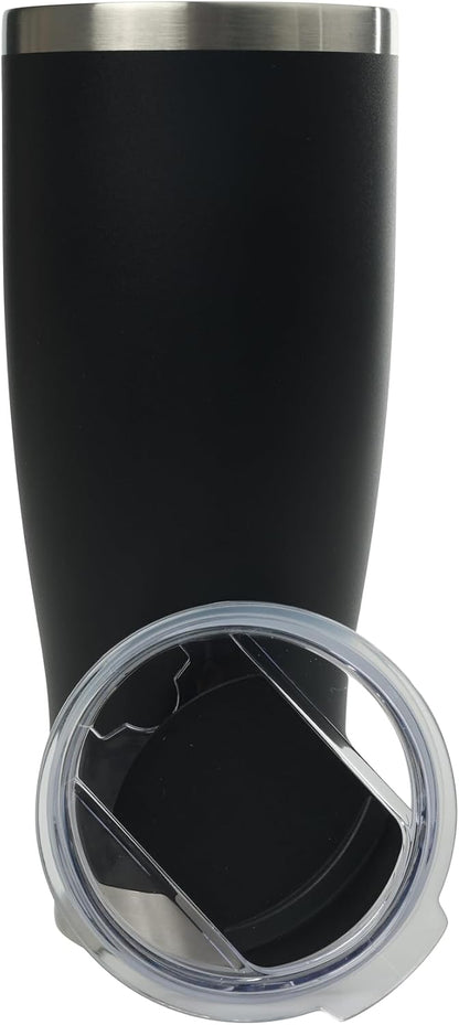 Key West Premium 24oz Stainless Steel Tumbler – Double Wall Vacuum Insulated Travel Mug, Leak-Proof Slider Lid, Hot & Cold Drink Container, BPA-Free with Anti-Slip Base
