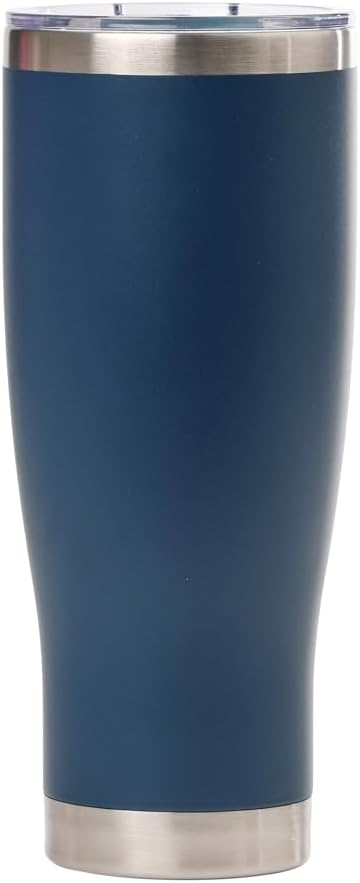 Key West Premium 24oz Stainless Steel Tumbler – Double Wall Vacuum Insulated Travel Mug, Leak-Proof Slider Lid, Hot & Cold Drink Container, BPA-Free with Anti-Slip Base