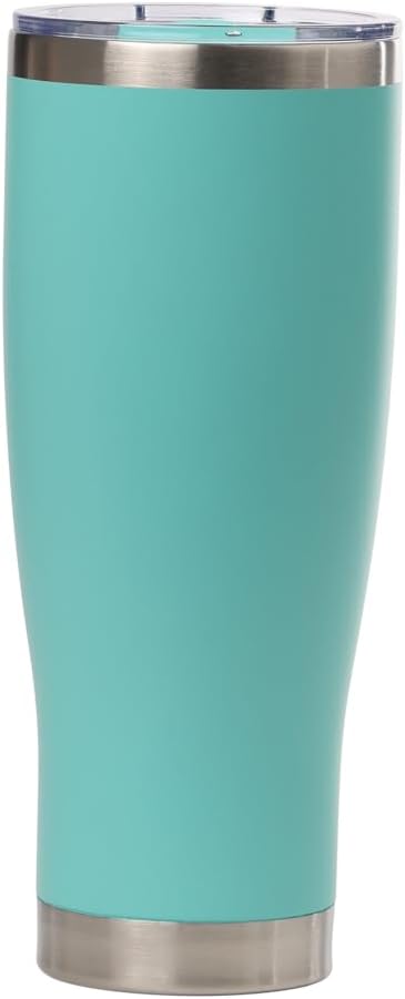 Key West Premium 24oz Stainless Steel Tumbler – Double Wall Vacuum Insulated Travel Mug, Leak-Proof Slider Lid, Hot & Cold Drink Container, BPA-Free with Anti-Slip Base