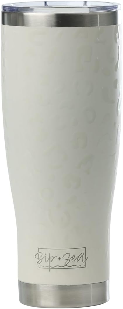 Key West Premium 24oz Stainless Steel Tumbler – Double Wall Vacuum Insulated Travel Mug, Leak-Proof Slider Lid, Hot & Cold Drink Container, BPA-Free with Anti-Slip Base
