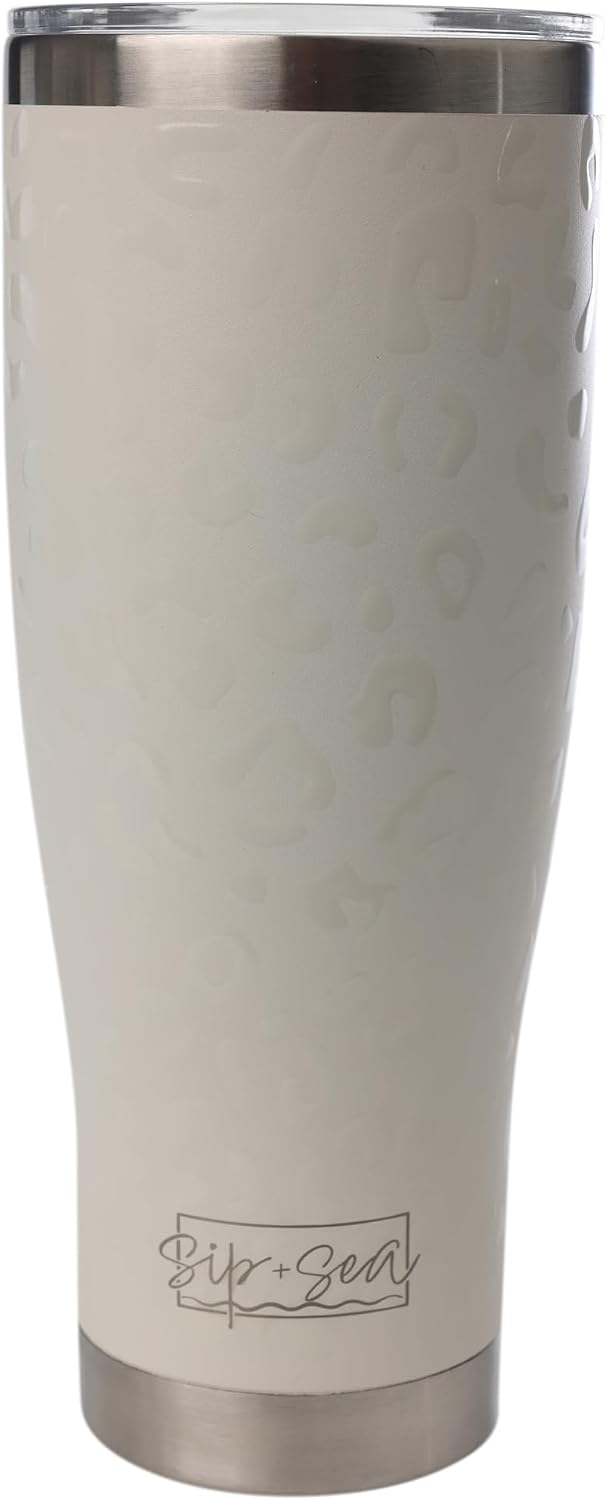 Key West Premium 24oz Stainless Steel Tumbler – Double Wall Vacuum Insulated Travel Mug, Leak-Proof Slider Lid, Hot & Cold Drink Container, BPA-Free with Anti-Slip Base