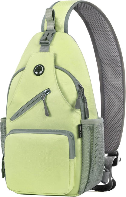 Crossbody Sling Bag,Small Backpack Men,Hands-Free Shoulder Daypack