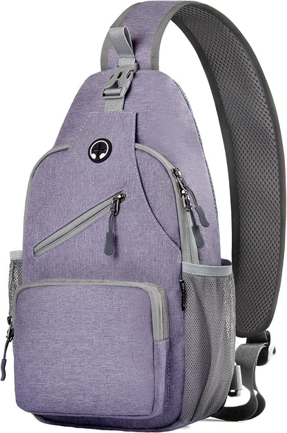 Crossbody Sling Bag,Small Backpack Men,Hands-Free Shoulder Daypack