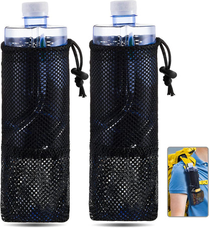 2 Pcs Water Bottle Holder for Backpack Water Bottle Attachment