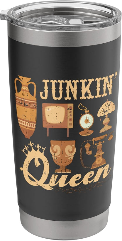 Junkin Queen Junking Antique Junk & Thrift Stainless Steel Insulated Tumbler