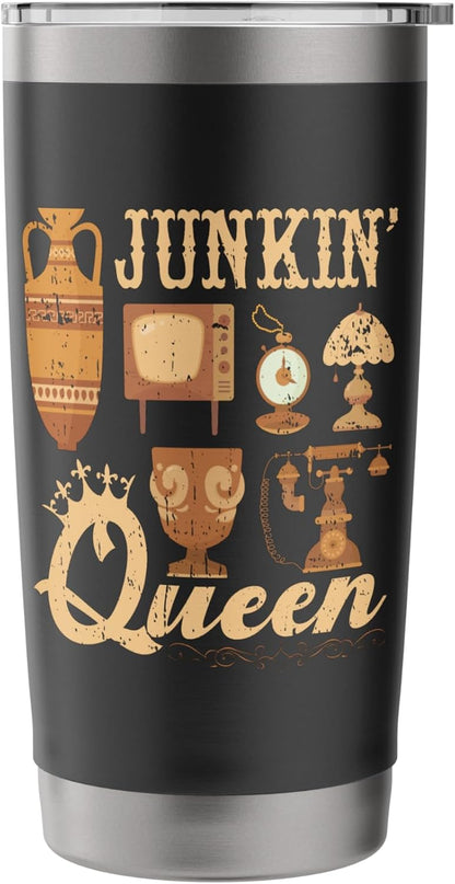 Junkin Queen Junking Antique Junk & Thrift Stainless Steel Insulated Tumbler