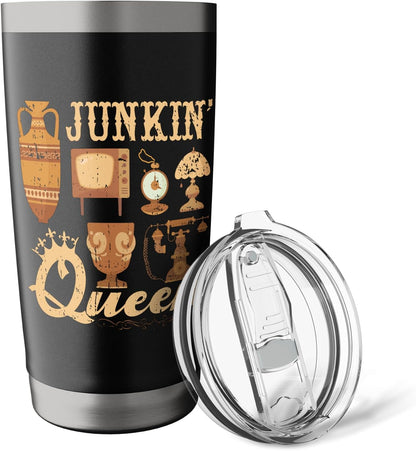Junkin Queen Junking Antique Junk & Thrift Stainless Steel Insulated Tumbler