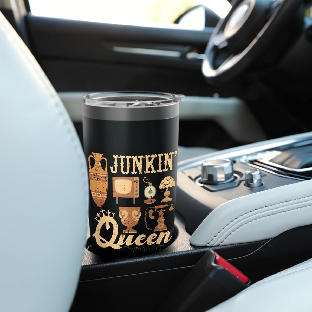 Junkin Queen Junking Antique Junk & Thrift Stainless Steel Insulated Tumbler