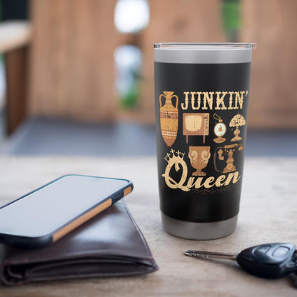 Junkin Queen Junking Antique Junk & Thrift Stainless Steel Insulated Tumbler