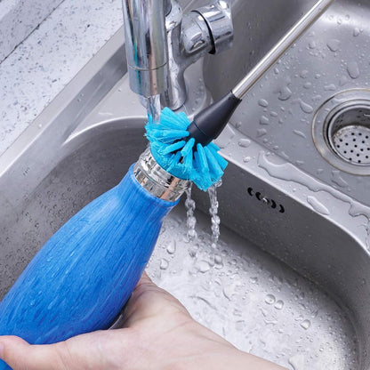 Stainless Steel Water Bottle Cleaning Scrubbing Brush, 13 in