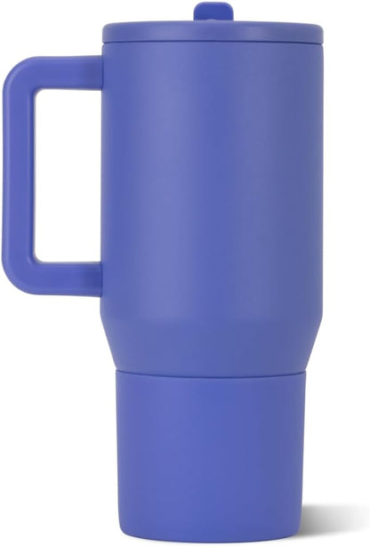 Traveler 20oz Kids Insulated Tumbler with Handle, Primrose