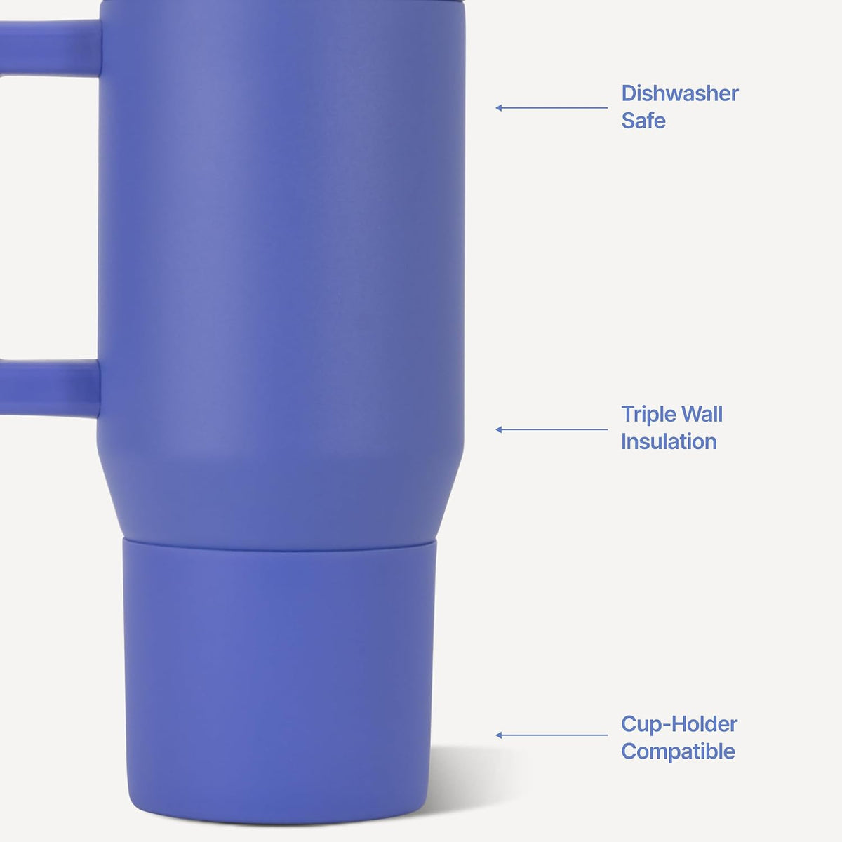 Traveler 20oz Kids Insulated Tumbler with Handle, Primrose