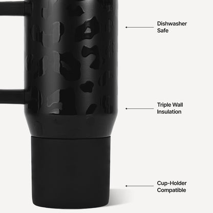 Traveler 20oz Kids Insulated Tumbler with Handle, Primrose