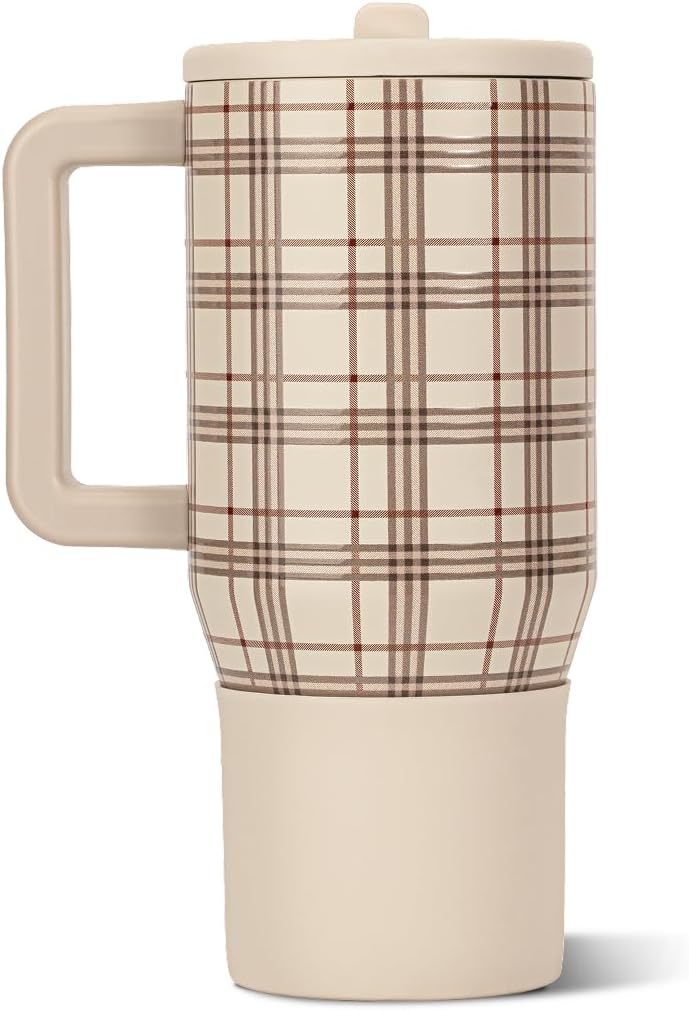 Traveler 20oz Kids Insulated Tumbler with Handle, Primrose