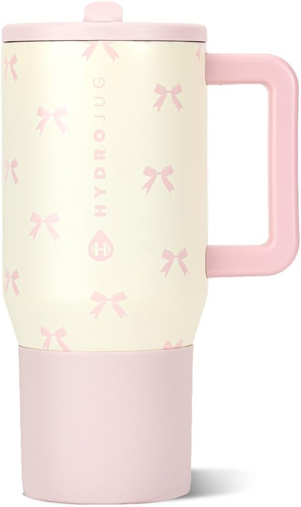 Traveler 20oz Kids Insulated Tumbler with Handle, Primrose