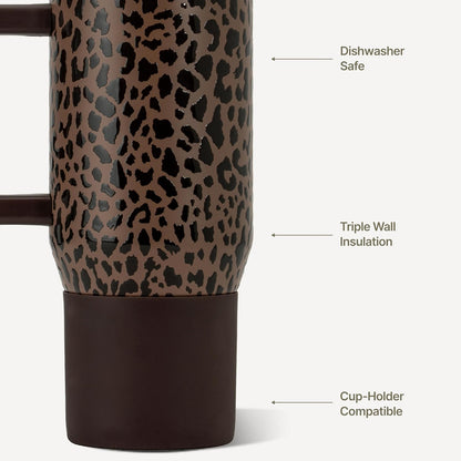 Traveler 20oz Kids Insulated Tumbler with Handle, Primrose