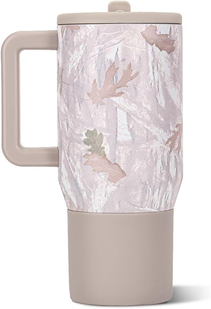 Traveler 20oz Kids Insulated Tumbler with Handle, Primrose