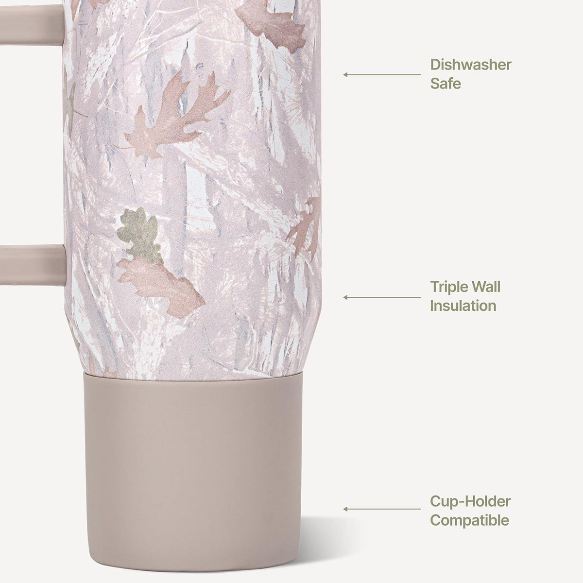 Traveler 20oz Kids Insulated Tumbler with Handle, Primrose