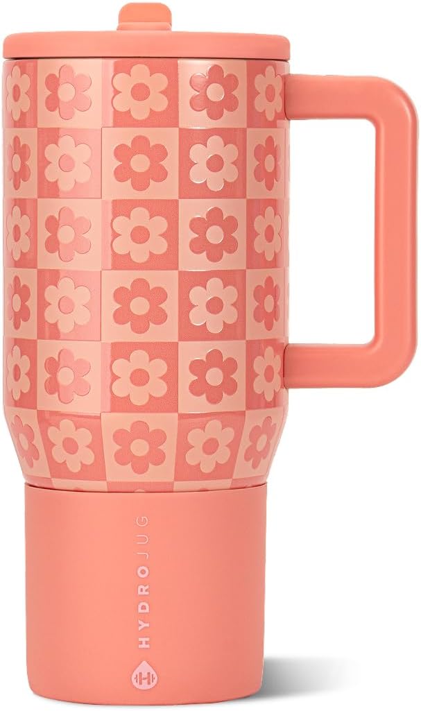 Traveler 20oz Kids Insulated Tumbler with Handle, Primrose
