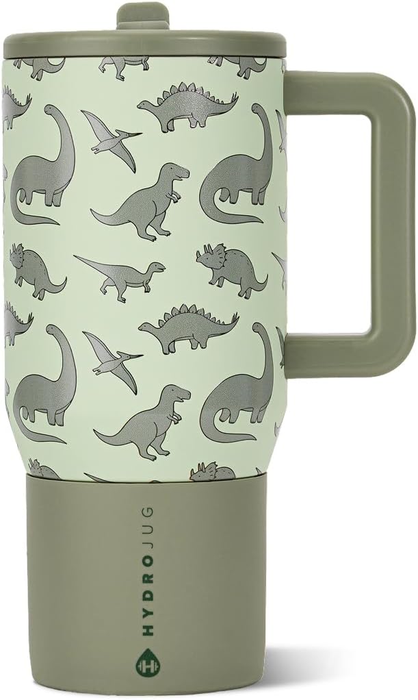 Traveler 20oz Kids Insulated Tumbler with Handle, Primrose