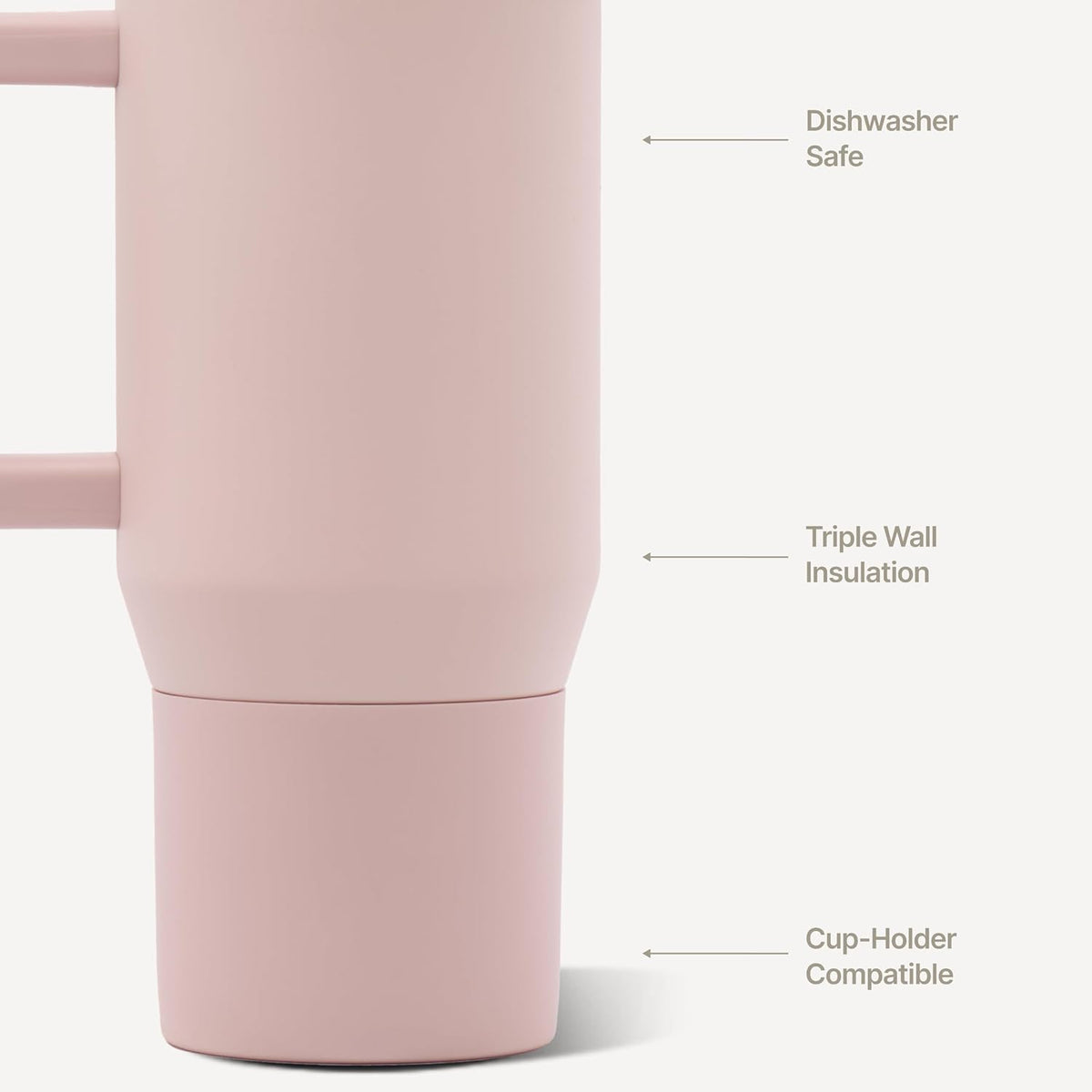 Traveler 20oz Kids Insulated Tumbler with Handle, Primrose