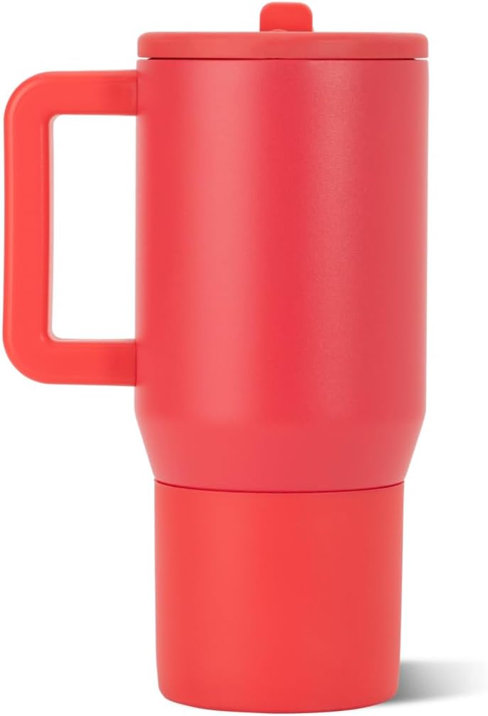 Traveler 20oz Kids Insulated Tumbler with Handle, Primrose