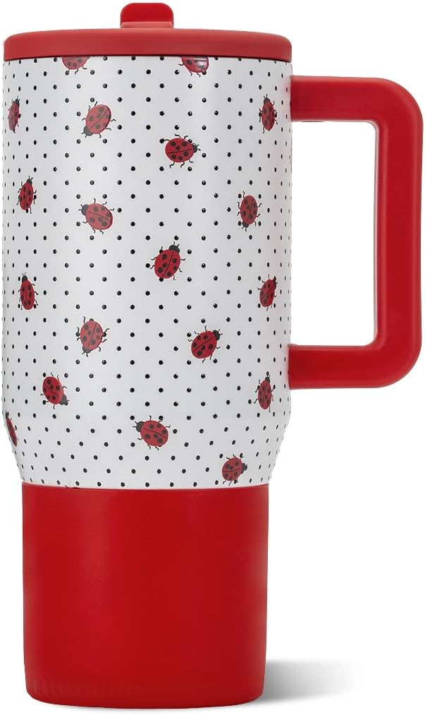 Traveler 20oz Kids Insulated Tumbler with Handle, Primrose