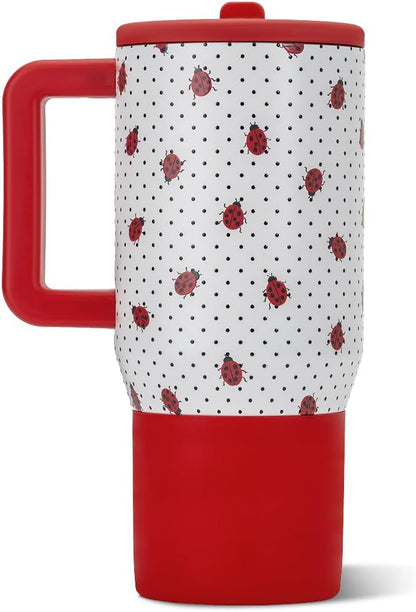 Traveler 20oz Kids Insulated Tumbler with Handle, Primrose