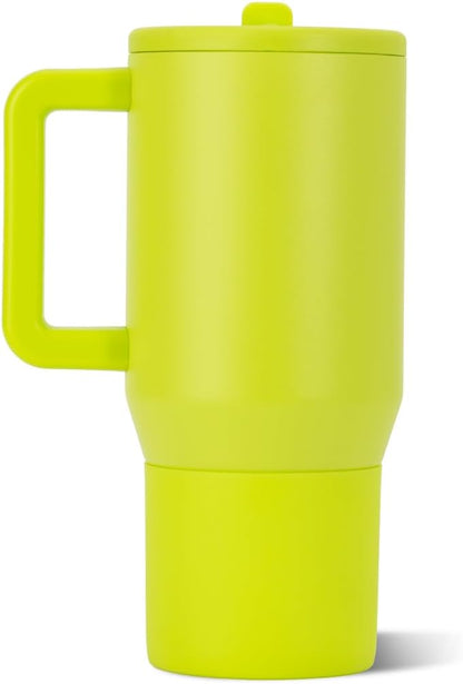 Traveler 20oz Kids Insulated Tumbler with Handle, Primrose