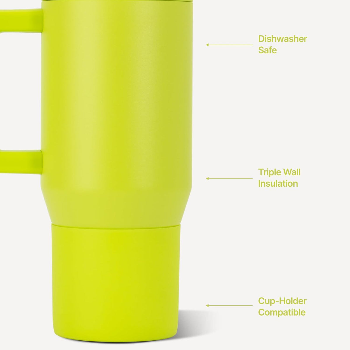 Traveler 20oz Kids Insulated Tumbler with Handle, Primrose