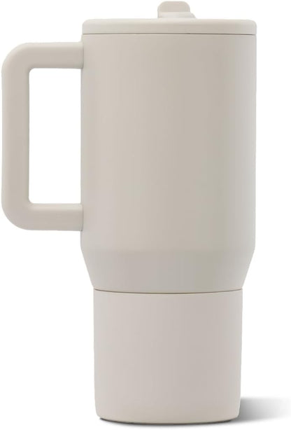 Traveler 20oz Kids Insulated Tumbler with Handle, Primrose
