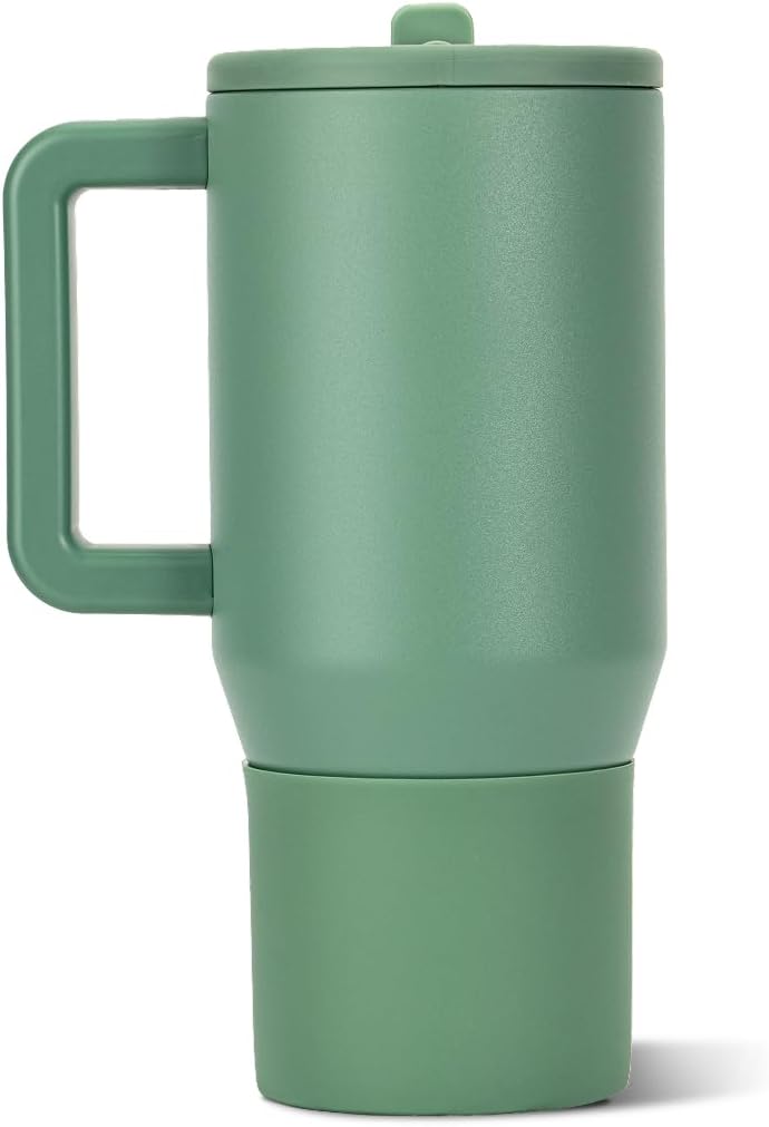 Traveler 20oz Kids Insulated Tumbler with Handle, Primrose