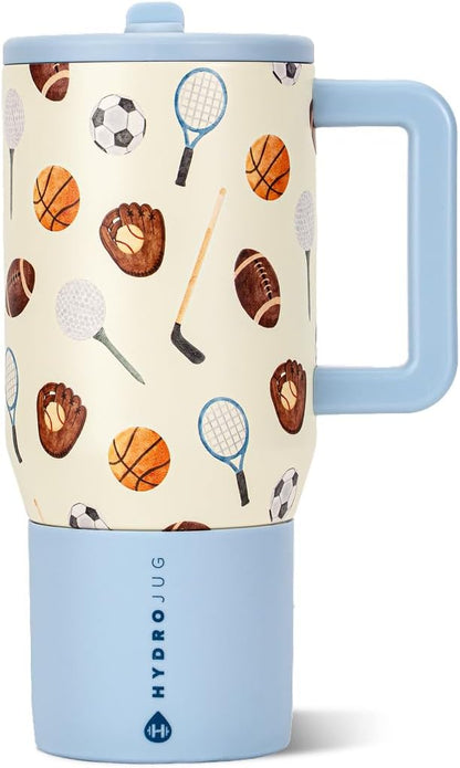 Traveler 20oz Kids Insulated Tumbler with Handle, Primrose