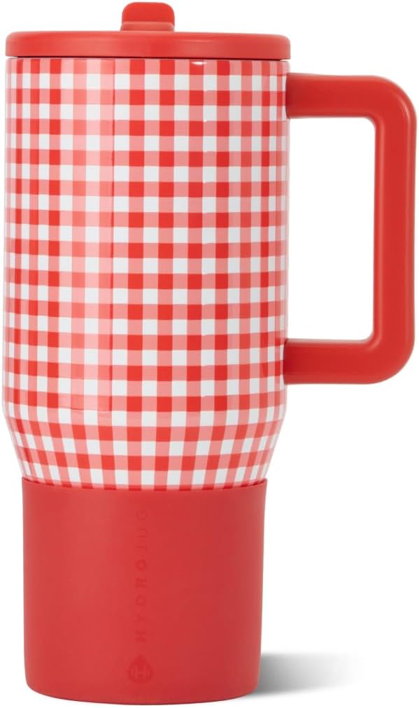 Traveler 20oz Kids Insulated Tumbler with Handle, Primrose