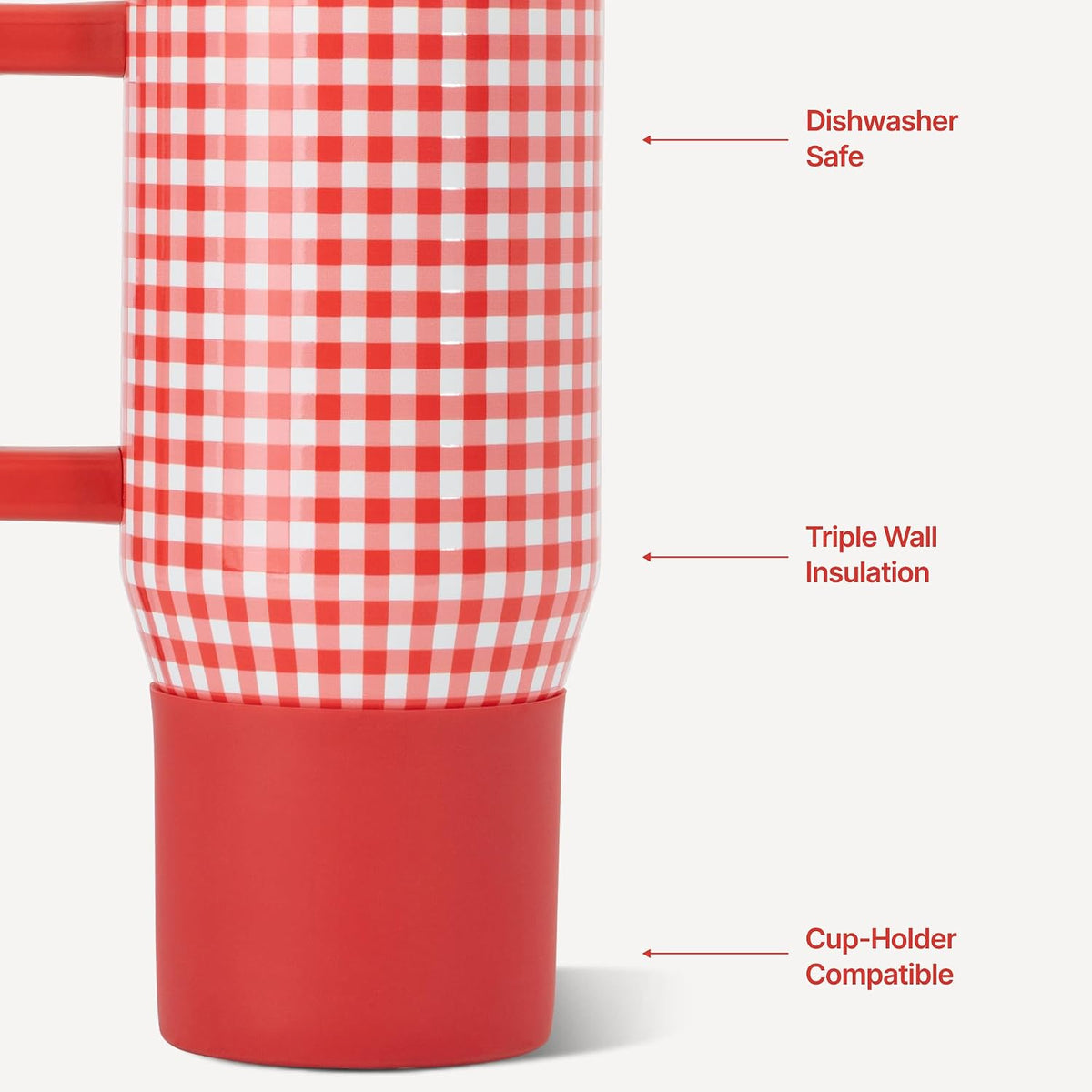 Traveler 20oz Kids Insulated Tumbler with Handle, Primrose