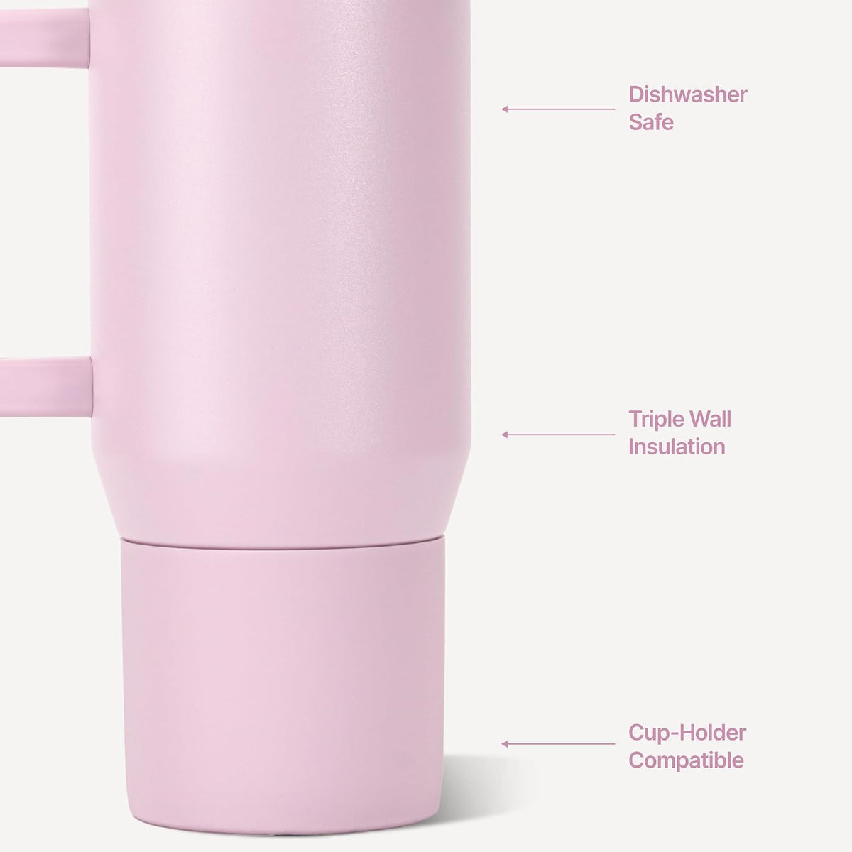 Traveler 20oz Kids Insulated Tumbler with Handle, Primrose