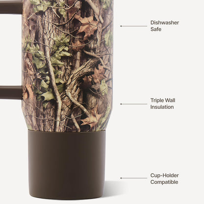 Traveler 20oz Kids Insulated Tumbler with Handle, Primrose