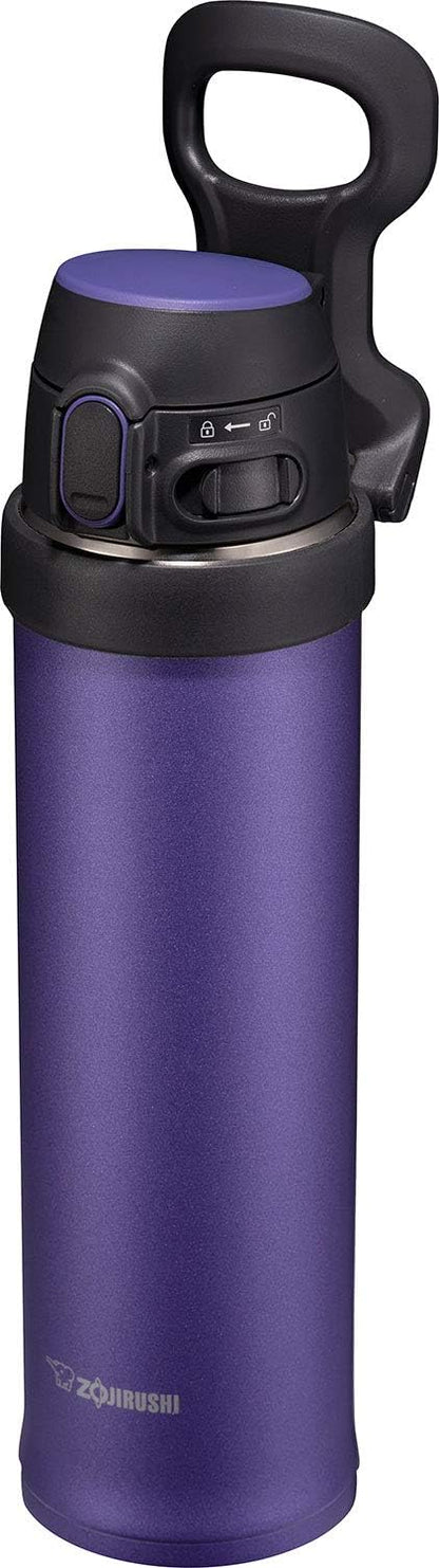 SM-QHE60GK, Flip-and-Go Stainless Mug, 20-Ounce, Teal