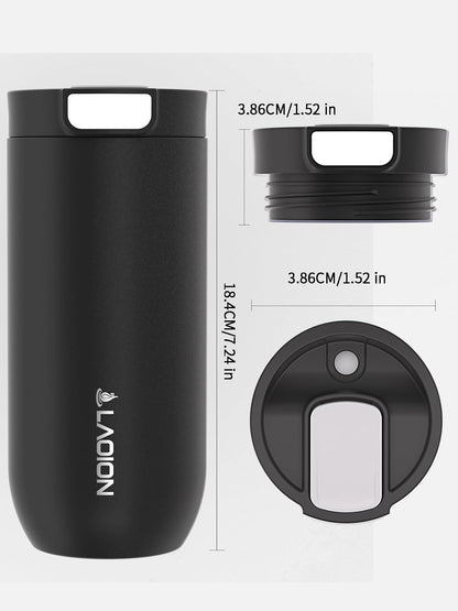 17 oz Insulated Coffee Tumbler, Stainless Steel Travel Coffee Mug