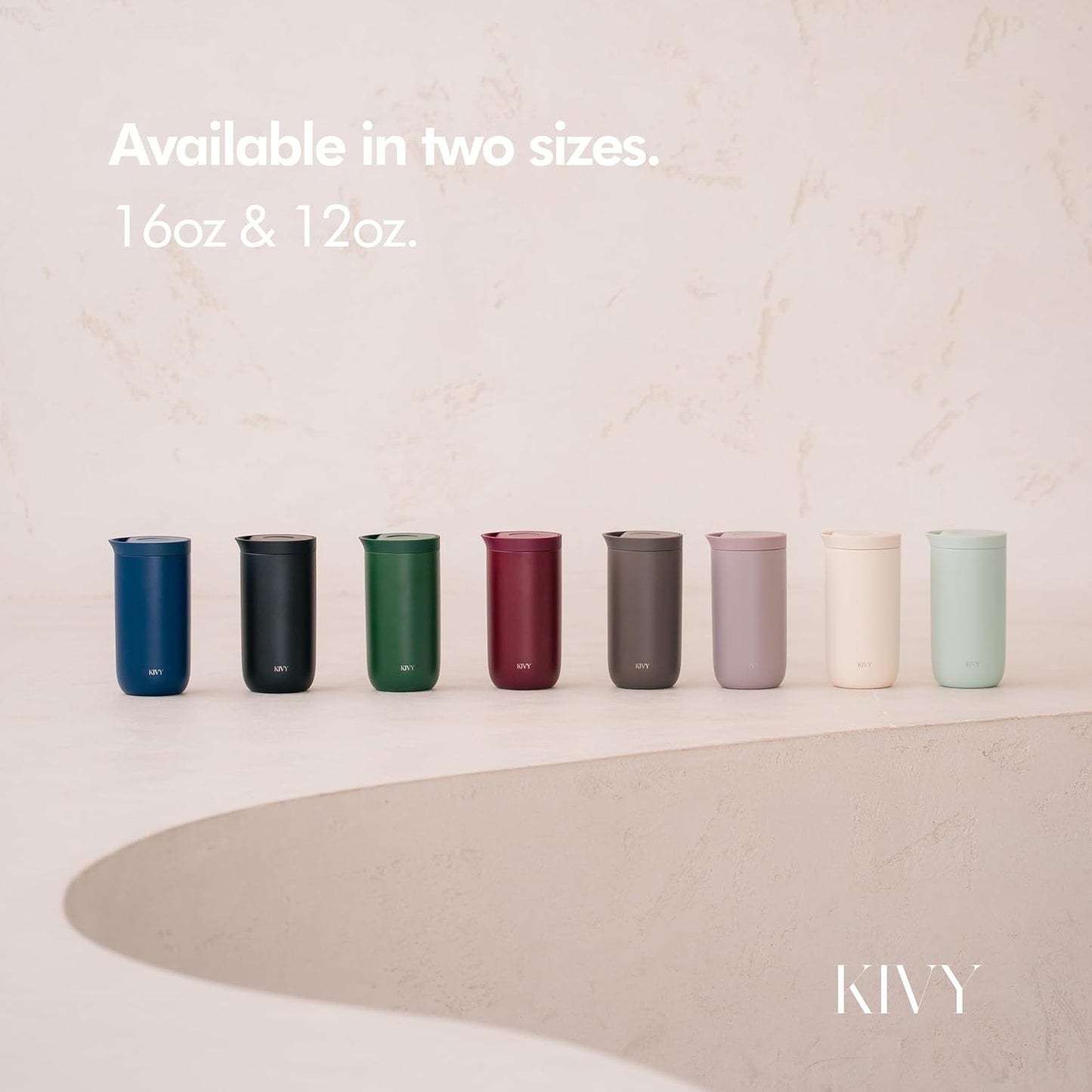 Travel Coffee Mug Tumbler [24h Cold | 6h Hot] Reusable Insulated Coffee Tumbler Stainless Steel - Spill Proof Coffee Travel Mug - Leakproof 12oz Insulated cup to go - Dishwasher Safe, BPA Free